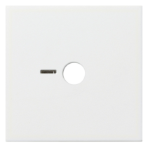 Capac butonul de apel pneumatic.B. System 55 alb pur lucios GIRA 023403