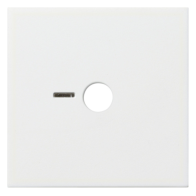 Capac butonul de apel pneumatic.B. System 55 alb pur lucios GIRA 023403