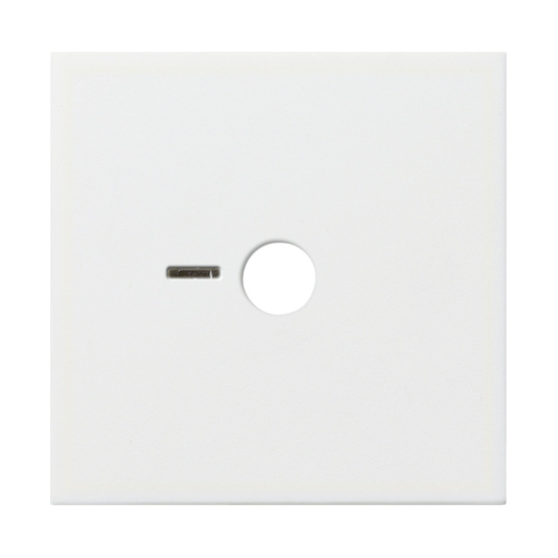 Capac butonul de apel pneumatic.B. System 55 alb pur lucios GIRA 023403