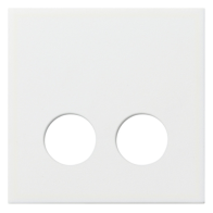 Capac unitatea de apelare contact plug-in System 55 alb pur lucios GIRA 023703