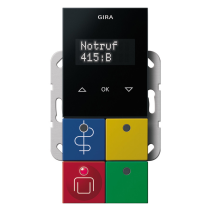 Programare camera de serviciu prezenta la medic 2 sistem de apel 834 GIRA 292900