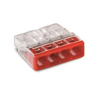 Wago 2273-204 Clema joncțiune 4 x 0,5-2,5mm²  24A  450V  ( 100buc. )