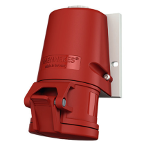 Priza de perete trifazata 5x16A TwinCONTACT 6h 400V IP44