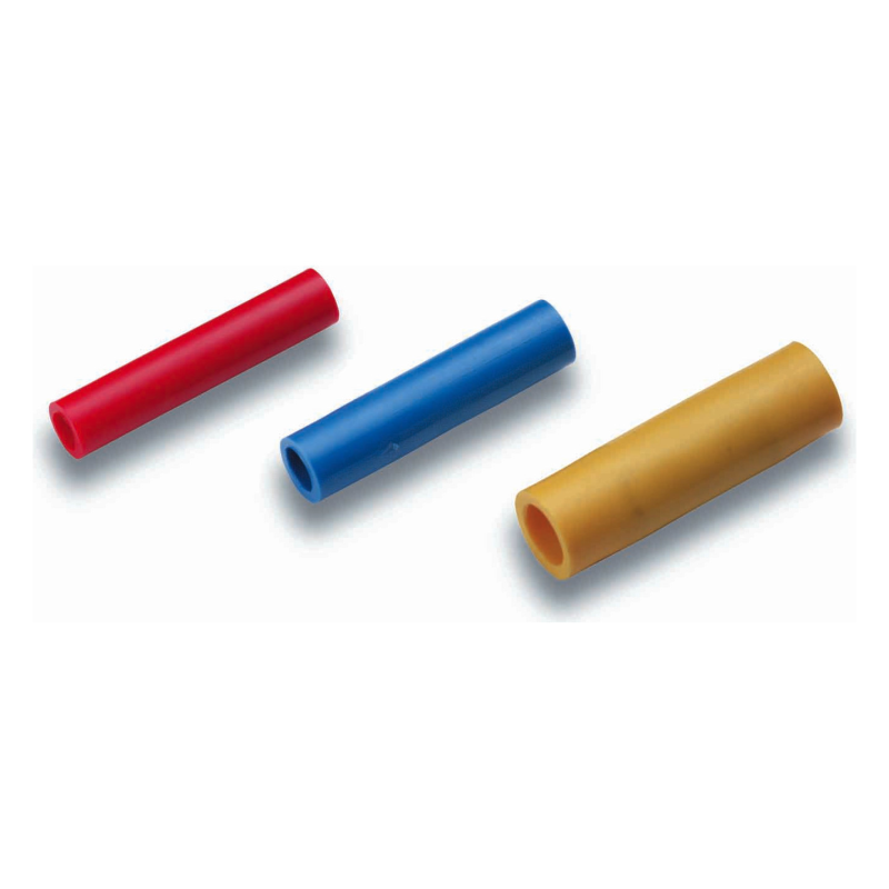 Conector prin presare 1 mm² izolatie rosu , 100 buc.