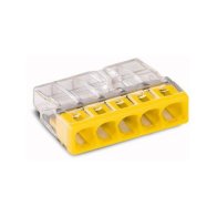 Wago 2273-205 Clema joncțiune 5 x 0,5-2,5mm²  24A  450V  ( 100buc. )