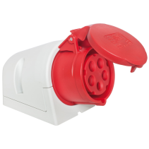 Priza de perete trifazata 32A 5poli 6h IP44