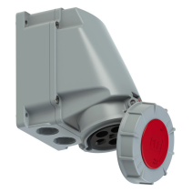 Priza de perete trifazata 63A 5p 6h IP66 IP67