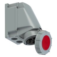 Priza de perete trifazata 63A 5p 6h IP66 IP67