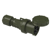 Priză trifazată  63A 5p 6h IP67 POWER TWIST - Versiunea Militara