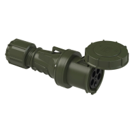 Priză trifazată  63A 5p 6h IP67 POWER TWIST - Versiunea Militara