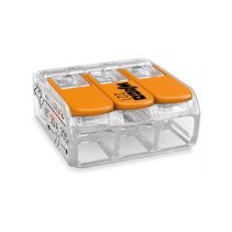 Wago 221-413 Clema joncțiune 3x 0,2-4mm  32A  450V  ( 50buc. )