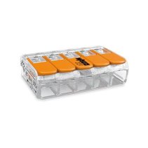 Wago 221-415 Clema joncțiune 5x 0,2-4mm²  32A  450V  ( 25buc. )