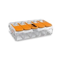 Wago 221-415 Clema joncțiune 5x 0,2-4mm²  32A  450V  ( 25buc. )