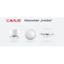 Senzor de temperatura (incendiu )  CAVIUS cu baterie integrată de 10 ani, CE