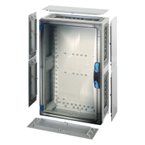 Carcasa goala ENYSTAR, dimensiuni montaj 486x306x136mm, usa transparenta