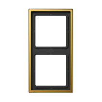 Jung LS982GGO ramă 2x (metal placat cu aur 24k ) placat cu aur seria LS