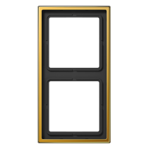 Jung LS982GGO ramă 2x (metal placat cu aur 24k ) placat cu aur seria LS
