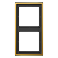Jung LS982GGO ramă 2x (metal placat cu aur 24k ) placat cu aur seria LS