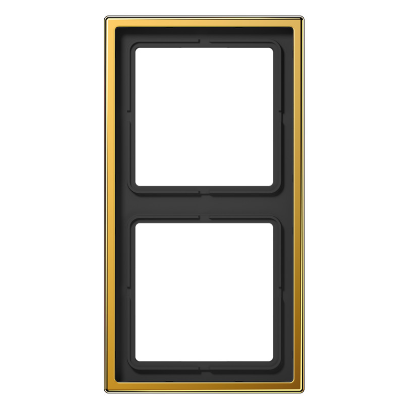 Jung LS982GGO ramă 2x (metal placat cu aur 24k ) placat cu aur seria LS