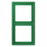 Rama Jung LS982GN orizontală/verticală 2x (LS990) ,seria LS verde