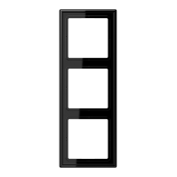 Rama Jung LS983SW orizontală/verticală 3x (LS990) ,seria LS negru