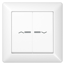 Capa pentru comutator Jung AS590-5KO5PWW seria AS 500/A