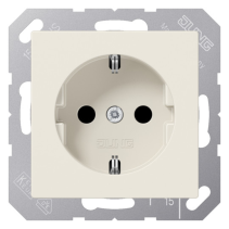 Priză SCHUKO, 16 A 250 V ~, duroplast antibacterian, seria AS, alb