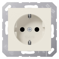 Priză SCHUKO, 16 A 250 V ~, duroplast antibacterian, seria AS, alb