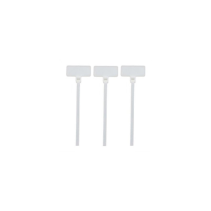 Coliere de plastic pentru cablu 200 x 2,5 mm cu câmp de etichetare