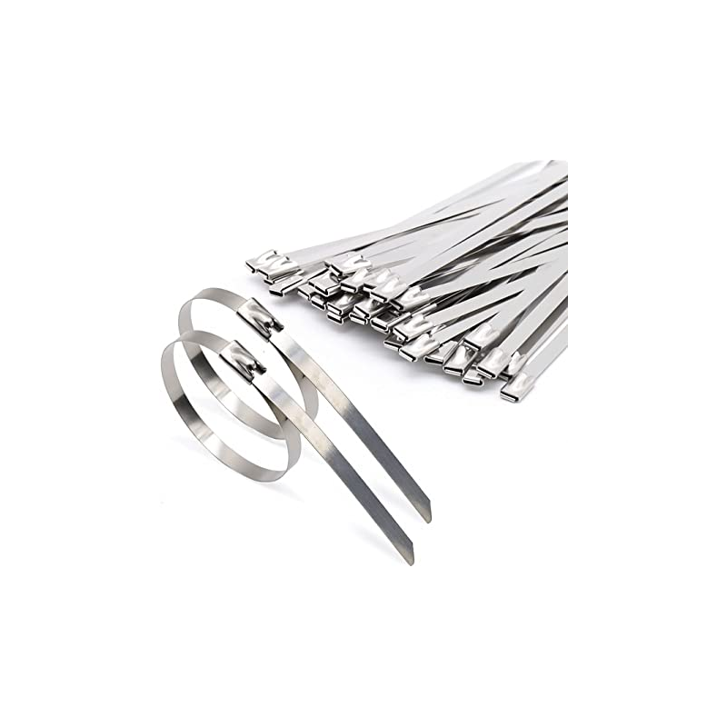 Coliere metalice din otel-inoxidabil  ,mecanism de autoblocare „Ball Lock”.