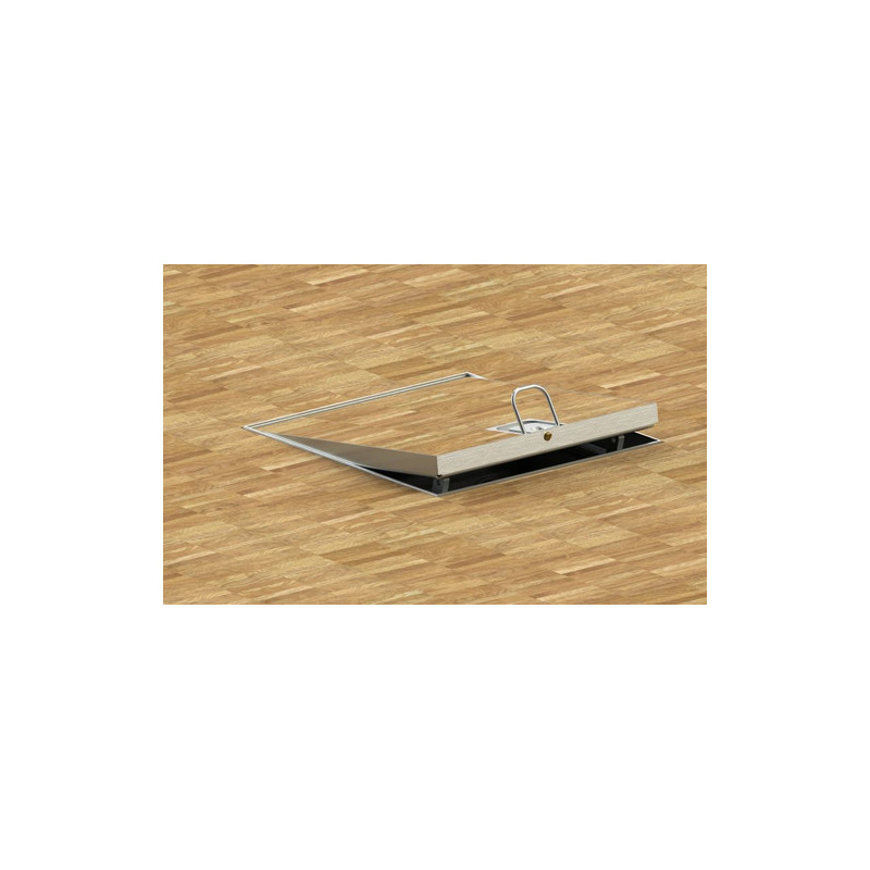 Prize incastrate in podea , cutie din Inox ,IP54 , trafic intens