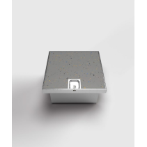 Prize incastrate in podea , cutie din Inox ,IP54 , trafic intens