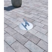 Prize încastrate în podea, asfalt ,pavaj ,exterior ,7012A ,monofazate si trifazate , capac si cutie din oțel inoxidabil  , IP67