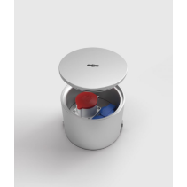 Prize încastrate în podea, asfalt ,pavaj ,exterior ,7012A ,monofazate si trifazate , capac si cutie din oțel inoxidabil  , IP67