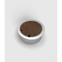 Prize incastrate in podea 9902A , cutie din Inox cu  capac articulat din aluminiu