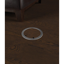 Prize incastrate in podea 9902A , cutie din Inox cu  capac articulat din aluminiu