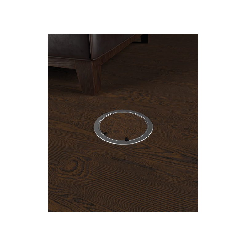 Prize incastrate in podea 9902A , cutie din Inox cu  capac articulat din aluminiu