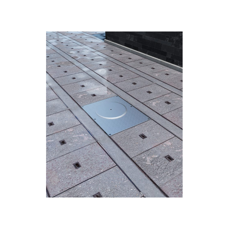 Prize încastrate asfalt ,beton , telescopică SV501,sarcina 6500KG ,230V/400V ,pentru exterior  rezistentă la apă IP67