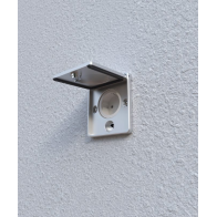 Priza pentru exterior 5501A montaj fațadă , din aluminiu masiv si cutie din oțel ZN cu încuietoare