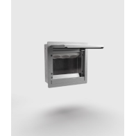 Prize pentru exterior 5503A,din aluminiu si oțel cu încuietoare ideală școli si zone cu trafic ridicat conf. DIN 18032-3:1997-04