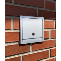 Prize pentru exterior 5503A,din aluminiu si oțel cu încuietoare ideală școli si zone cu trafic ridicat conf. DIN 18032-3:1997-04