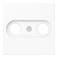 Capac pentru prize de antenă, Duroplast, seria AS/A, alpin alpin ,JUNG A561PLTVWW