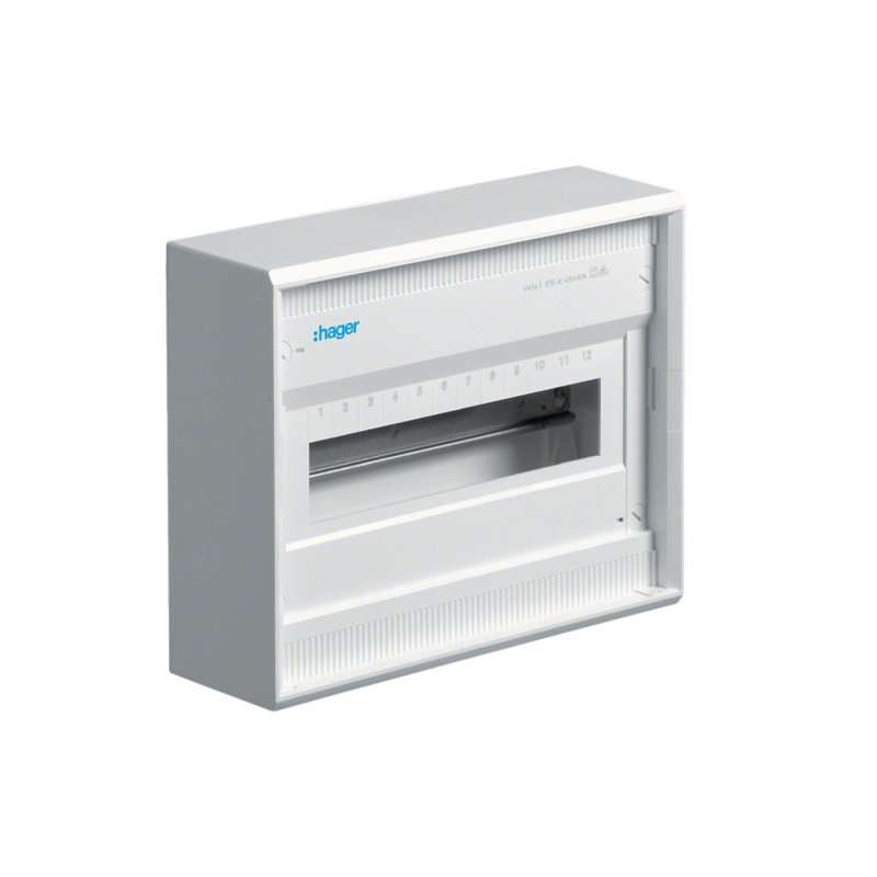 Tablou distribuite 12 module  aparent  Hager VA12CN