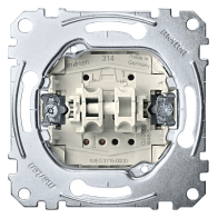 Merten MEG3715-0000 , comutator dublu cu revenire  jaluzele cu inter blocare