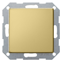 Gira 0268604  Sistem 55  , Obturator  gol , din alamă