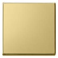 Gira 0296604 Sistem 55  , Capă intrerupatoare si taste , din alamă