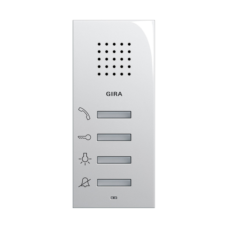 Gira 125003 ,Stație interfon pentru interior montatare aparentâ System 55 albă