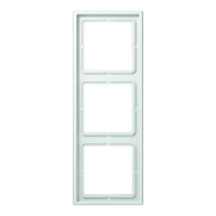 Rama Jung LS983WW orizontală/verticală 3x (LS990) ,seria LS alb alpin