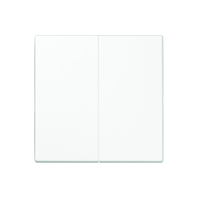 Cape pentru comutatoare duble si taste , JUNG LS995WW seria LS, alb alpin