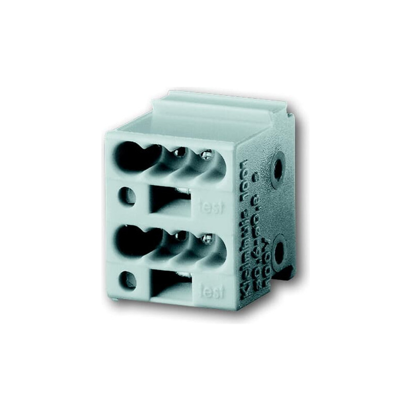 Bornă de conectare galben/alb KNX / EIB , ABB 6183-101